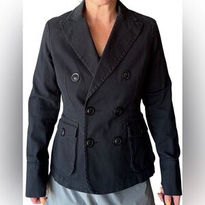 Women's Inc. Black Double-Breasted Jacket